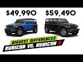 2024 Jeep Wrangler Rubicon vs. Rubicon X