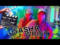 Sasha Wrist Teaches Latina Hip Hop in a Green Chair