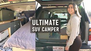 Unique SUV Camper Conversion (2 Years Later) | FULL TOUR