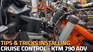 TIPS & TRICKS INSTALLING CRUISE CONTROL - KTM 790 ADVENTURE - ROTTWEILER PERFORMANCE