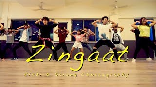 Zingaat Hindi (Dhadak) | Ricki & Sarang Choreography | Bollywood Fun