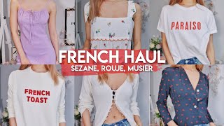 French Haul || Sezane, Rouje, Musier