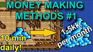 Tibia - Money Making Methods #1 | 1KK GIVEAWAY!! | [100 SUBSCRIBERS SPECIAL] [ENG/ESP/PL Subtitles]