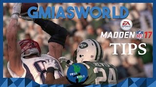 How To Intercept Any Pass In Madden 17! || Madden 17 Practice Tips Gameplay