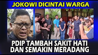 TAMBAH HEBOH WARGA CDATANGI RUMAH JOKOWI MEMBUAT PDIP TAMBAH SAKIT HATI !!