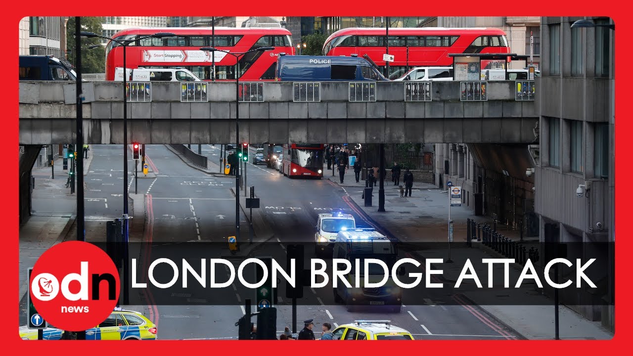 London Bridge Attack: One Man Shot In 'Terror-Related' Incident - YouTube