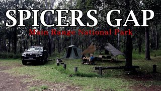 [ASMR] Camping at Spicers Gap Campground Main Range Nat'l Park QLD Australia