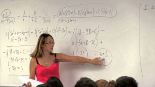 Math 2B. Calculus. Lecture 13. Integration by Partial Fractions
