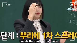 Blackpink Lisa revealed the secret of her stable bangs [Clip][EngSub]