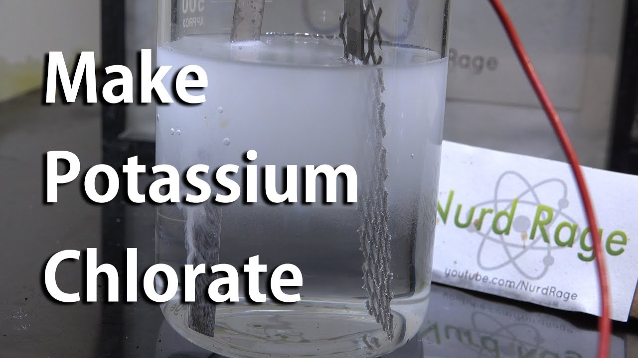 Make Potassium Chlorate By Electrolysis - The Basic Guide - YouTube