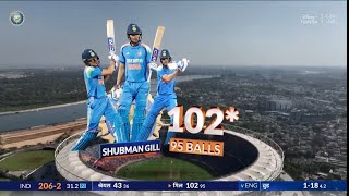 India vs England highlights 3rd ODI full match #engvsind #indvseng #highlights #subhmangill