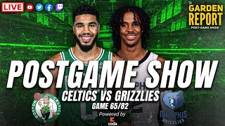 LIVE Garden Report: Celtics vs Grizzlies Postgame Show | Powered by Coda
