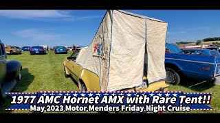 1977 AMC Hornet AMX with Rare Tent Hornet Hutch Option!! #hornetamx #liftbacktent #motormenders