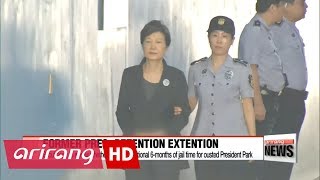 Seoul court to review whether or not to extend former President Park's detention