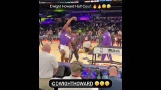 Dwight Howard cashes the Half Court Hook Shot! 😂🔥.   #shorts