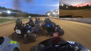 Another double feature at Bullring! Big Predator Kart class!