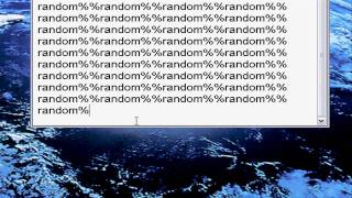 Batch File Tutorial- How to Make a Matrix