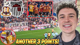 PATTISON MASTERCLASS, PENALTY DRAMA \u0026 2,100 AWAY FANS - Bradford City 3-1 Grimsby Town Vlog