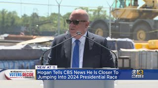 Gov. Larry Hogan to CBS: what happened on Tuesday moves him closer to jumping into 2024 race