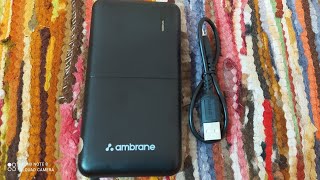 📱Ambrane 10000 mAh Power Bank Unboxing🤑 #powerbank #mobileaccessories #madeinindia #youtube