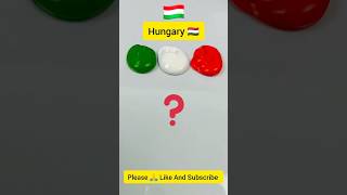 Color Mixing Hungary Flag \u0026 Creating a New Color!🇭🇺🤔#colormixing #hungaryflag #newcolor