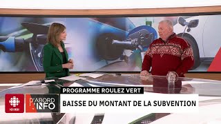 Roulez vert : suspension de la subvention gouvernementale