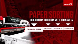 Paper Recycling | Optical sorting with REDWAVE 2i