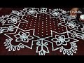 sankranthi chukkala muggulu big rangoli with 21x11 middle dots 2025 muggulu meena s rangoli