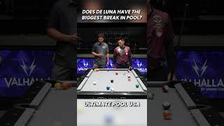 How big is Jeffrey De Luna’s break?  #8ballpool #billiards #pool #8ball #ultimatepoolusa