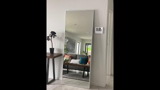 IKEA HOVET Mirror, aluminium