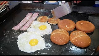 역대급 물가에 4000원짜리 가성비  끝판왕 햄버거 / The best Korean street burger / Korean street food