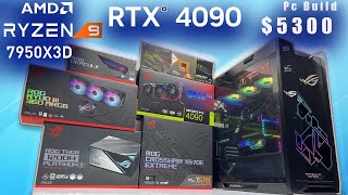 Building an All ROG High End  Gaming Pc $5300  (2023)