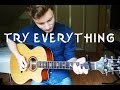 Shakira - Try Everything - Guitar Cover (Music) | Mattias Krantz