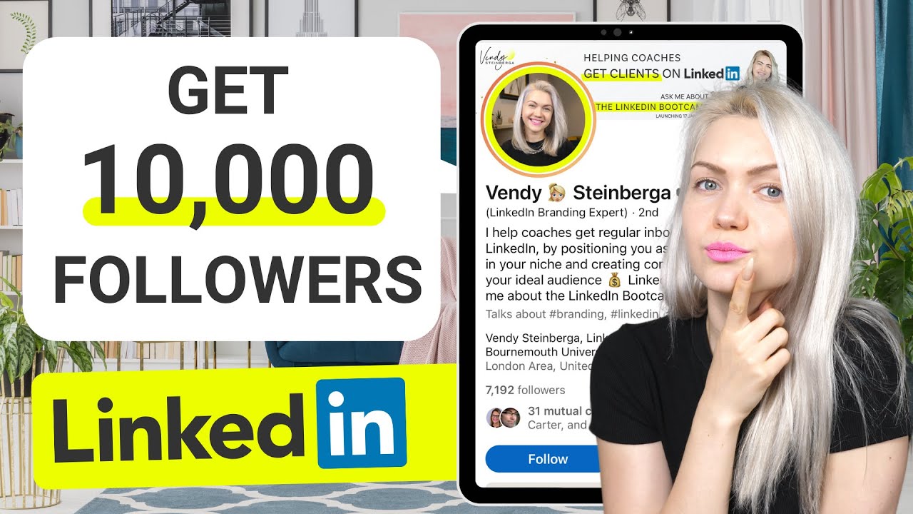 How To Get More Followers On Linkedin Fast Youtube