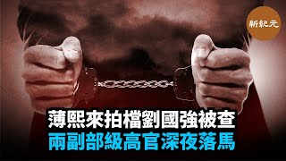 薄熙來拍檔劉國強被查，兩副部級高官深夜落馬 | #新纪元