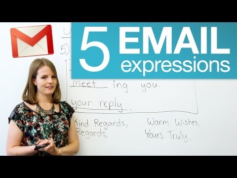 5 useful email expressions 5 useful email expressions