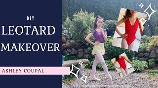 TRANSFORMING MY OLD LEOTARDS | DIY leotard makeover with Tutu Tips by Ashley Coupal