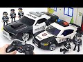 Remote Control Super Police Car! Catch the running villains and put them in jail! | DuDuPopTOY