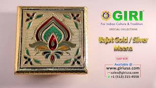 🕉Exclusive Bajot Gold Silver Meena from GIRI USA🕉