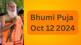 Bhumi puja - Oct 12 2024