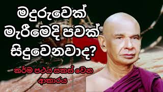 මදුරුවෙක් මැරීමෙන් පවක් සිදුවෙන්වාද?