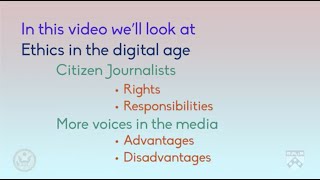 New Media Challenges: Ethics in the Digital Age