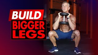 Dumbbell Leg Workout At Home (Build BIGGER Legs!)