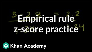 ck12.org: More empirical rule and z-score practice | Probability and Statistics | Khan Academy