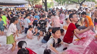 🖐快來屏東千禧公園玩泡泡趴👱水槍溜滑梯#屏東市公所