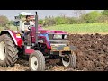 mahindra arjun 🚜 novo crdi 605 with lemken plough hard soil powerful engine