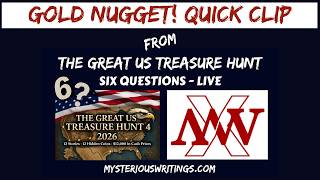 How are the Coins Hidden? The Great US Treasure Hunt - Gold Nugget - #puzzlechallenge #treasurehunt