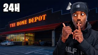 24 HOURS OVERNIGHT CHALLENGE IN HOME DEPOT