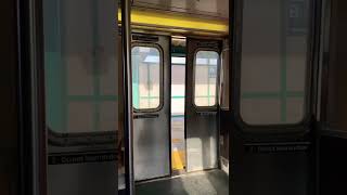 R46 (A) Train 6244s broken doors￼