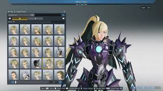 Female cast using male parts in pso2 ngs..